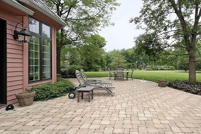 The most common patio materials available